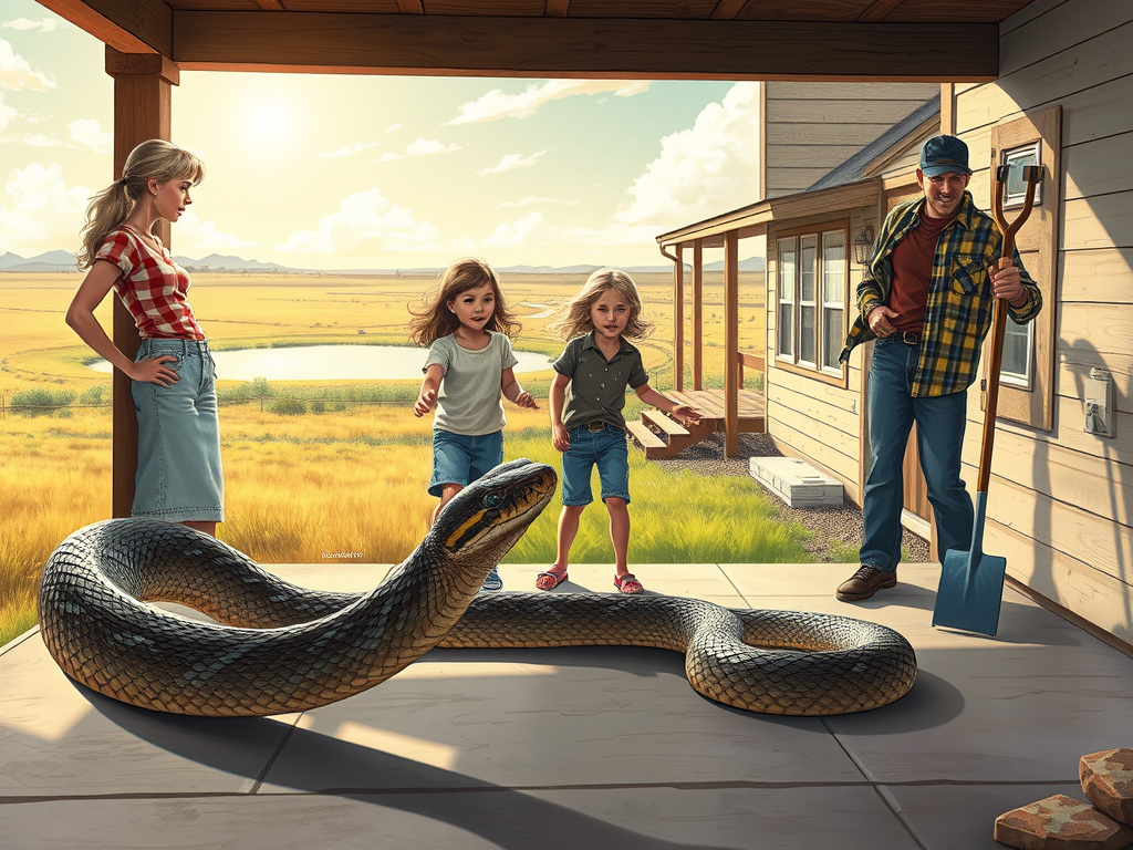 The Snakes who terrorized a young girl in Mississippi