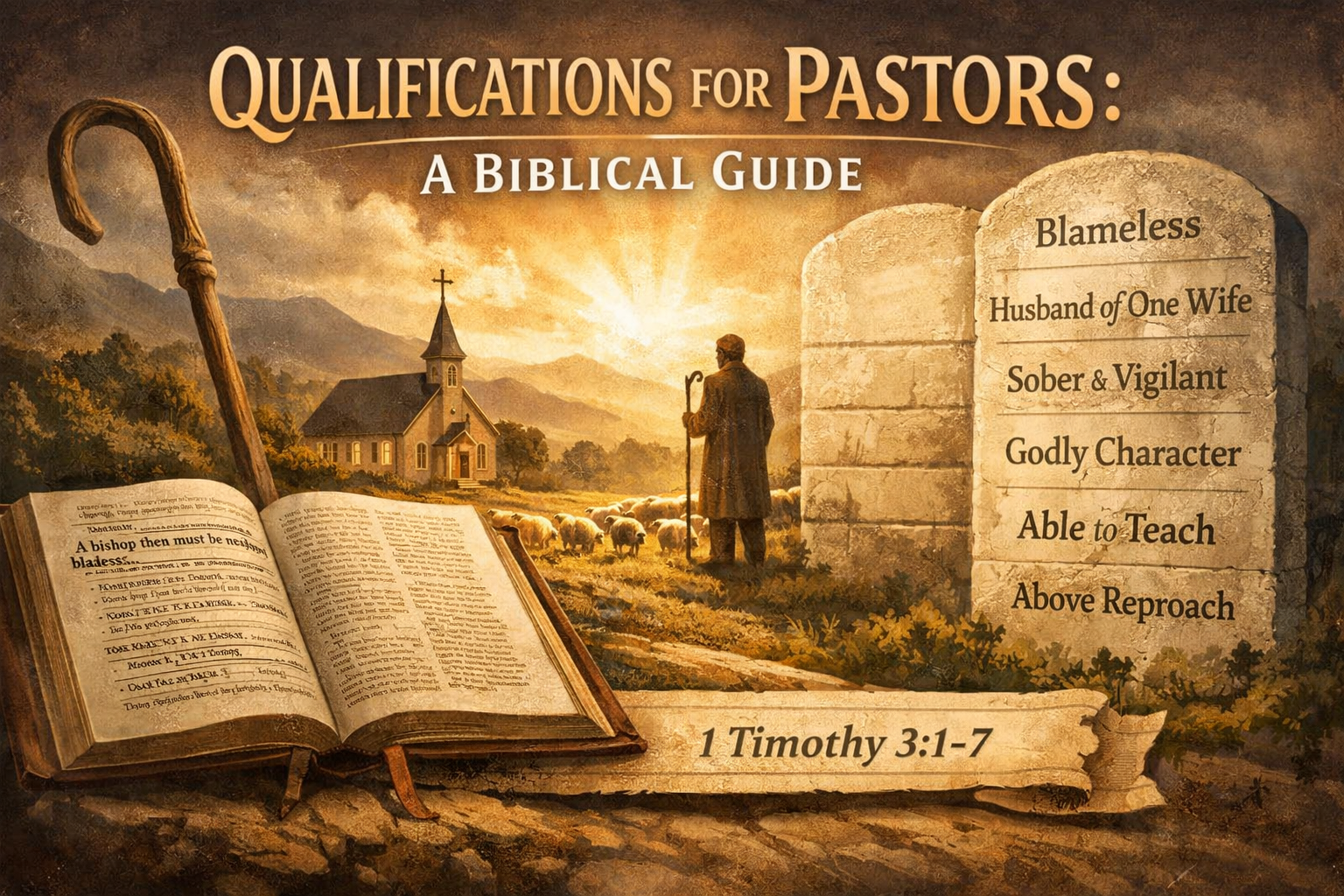Qualifications for Pastors: A Biblical Guide