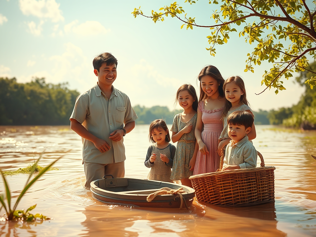 Surviving Childhood: A Flood, a Boat, and Family Memories