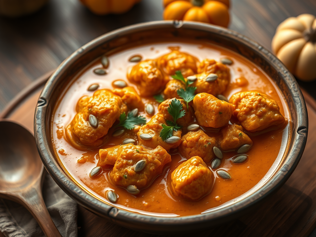 Easy Chicken Pumpkin Curry