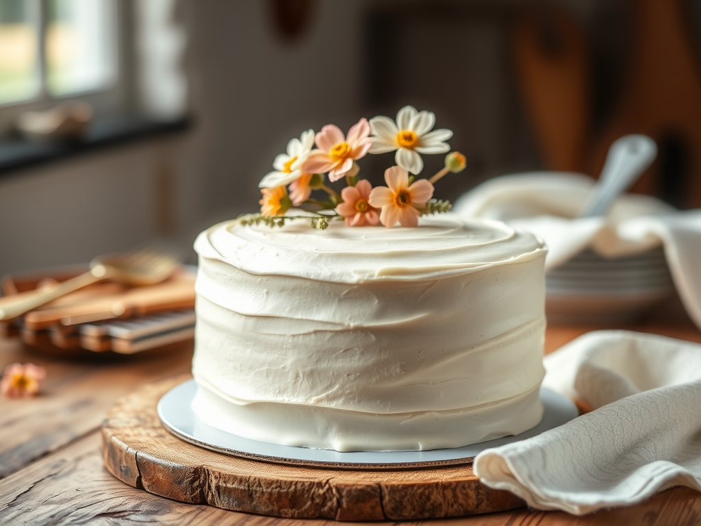 Simple White Cake Recipe for Beginners