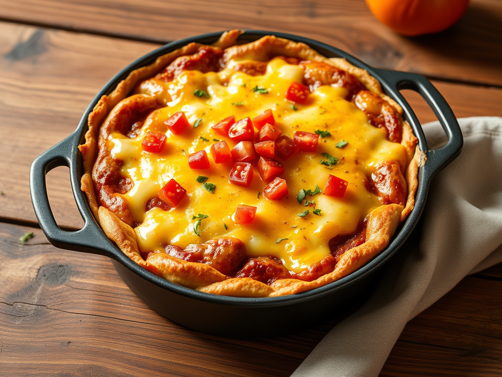 Cheeseburger Pie: Quick & Delicious