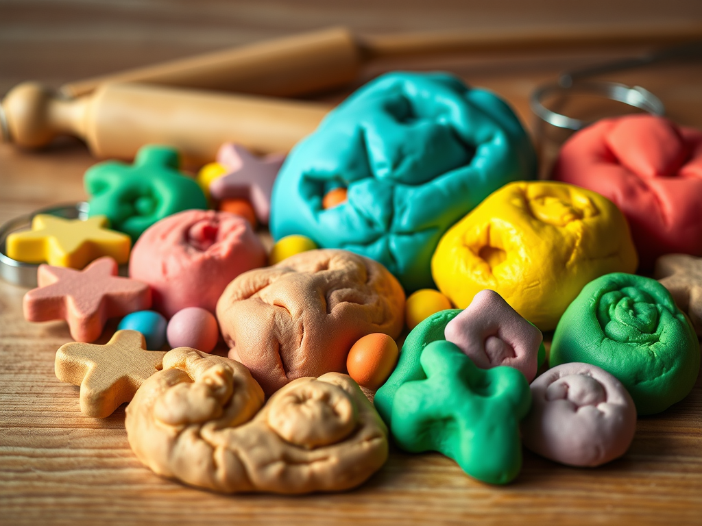 Easy Recipe for Perfect Play Dough (Non-Edible)