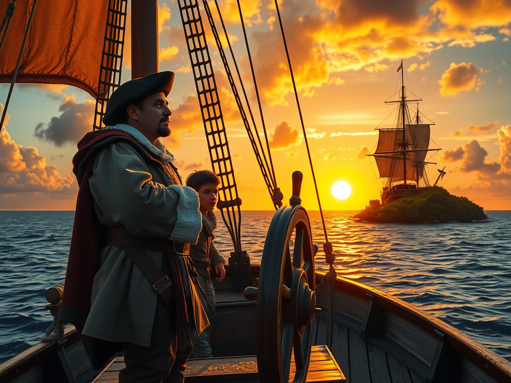 CHAPTER VII. HOW A BOY BROUGHT THE ADMIRAL TO GRIEF.