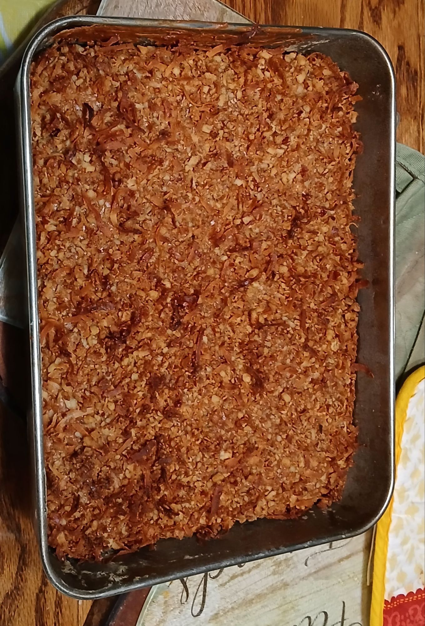 Maple Oatmeal Coffee Cake