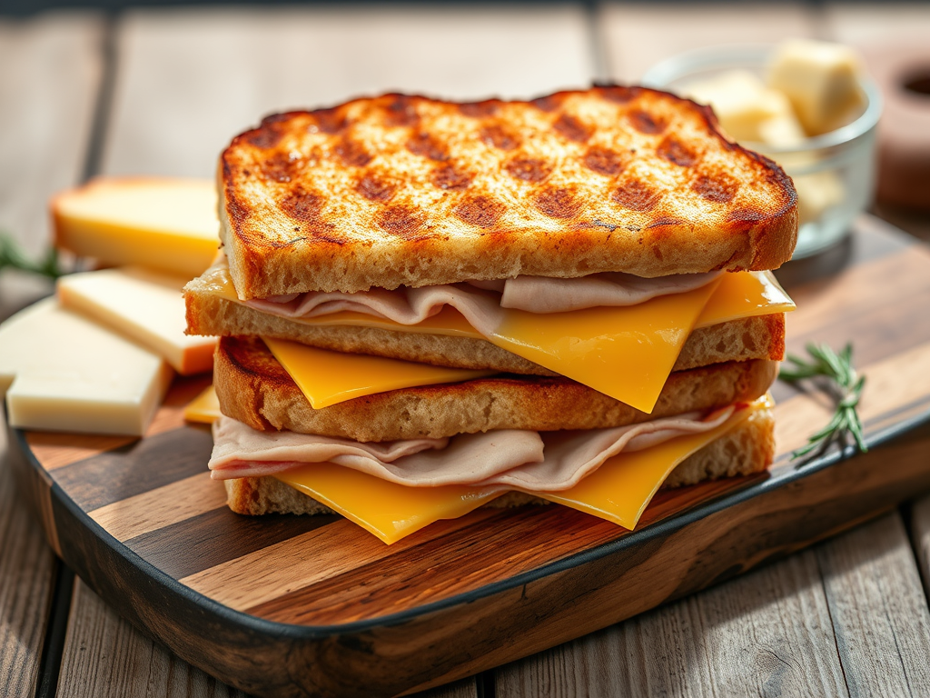Quick Turkey and Cheese Sandwich Recipe
