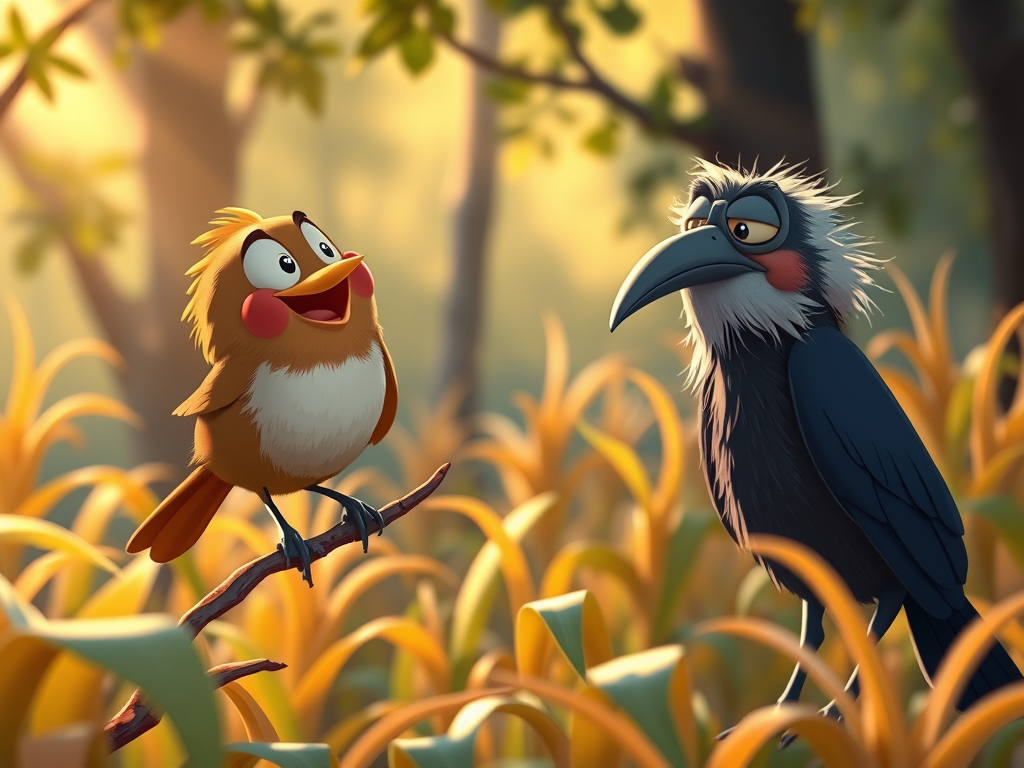 The Tale of Jolly Robin Chapter 5: Laughing for Mr. Crow