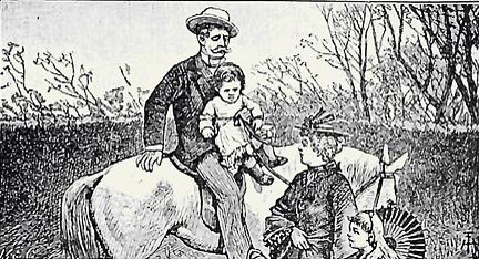 MCGUFFEY’S First ECLECTIC READER: lesson 20 Will you let me ride on Prince?