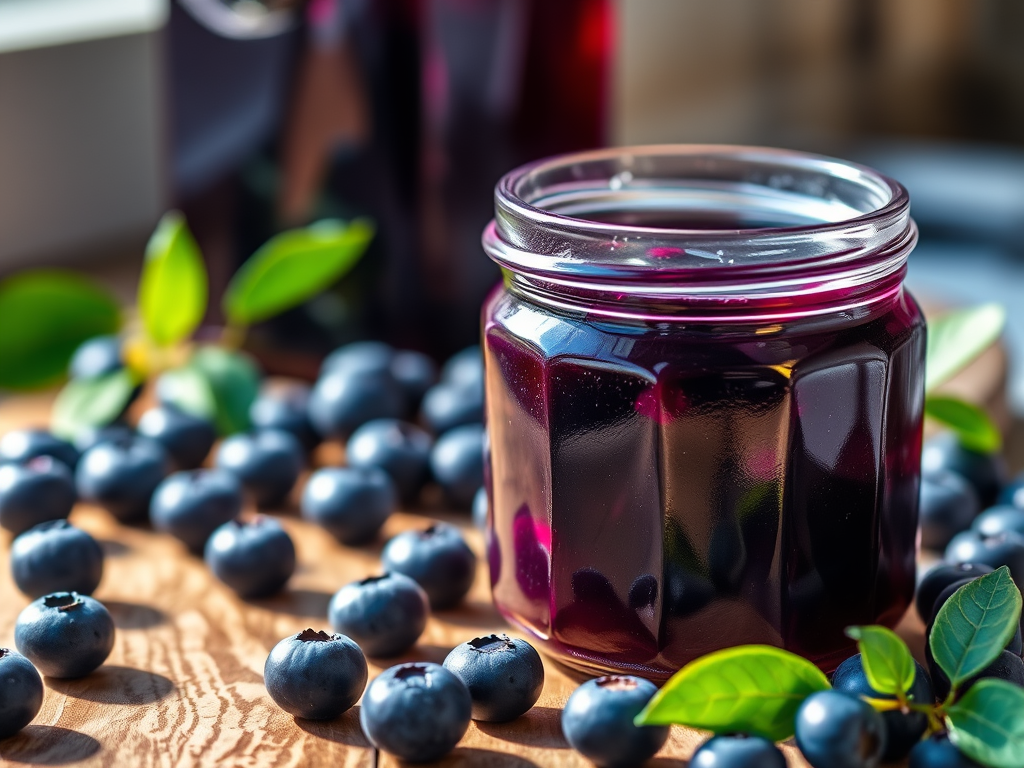 Homemade Blueberry Jelly in 7 Steps