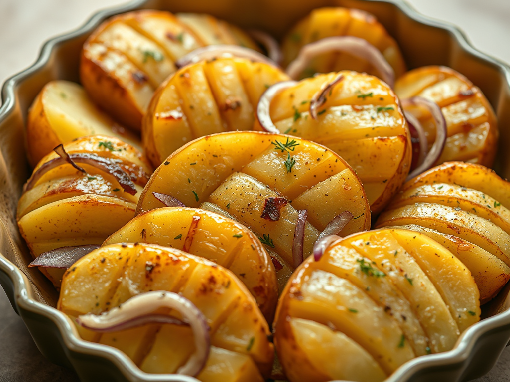 Easy Herbed Potatoes Recipe