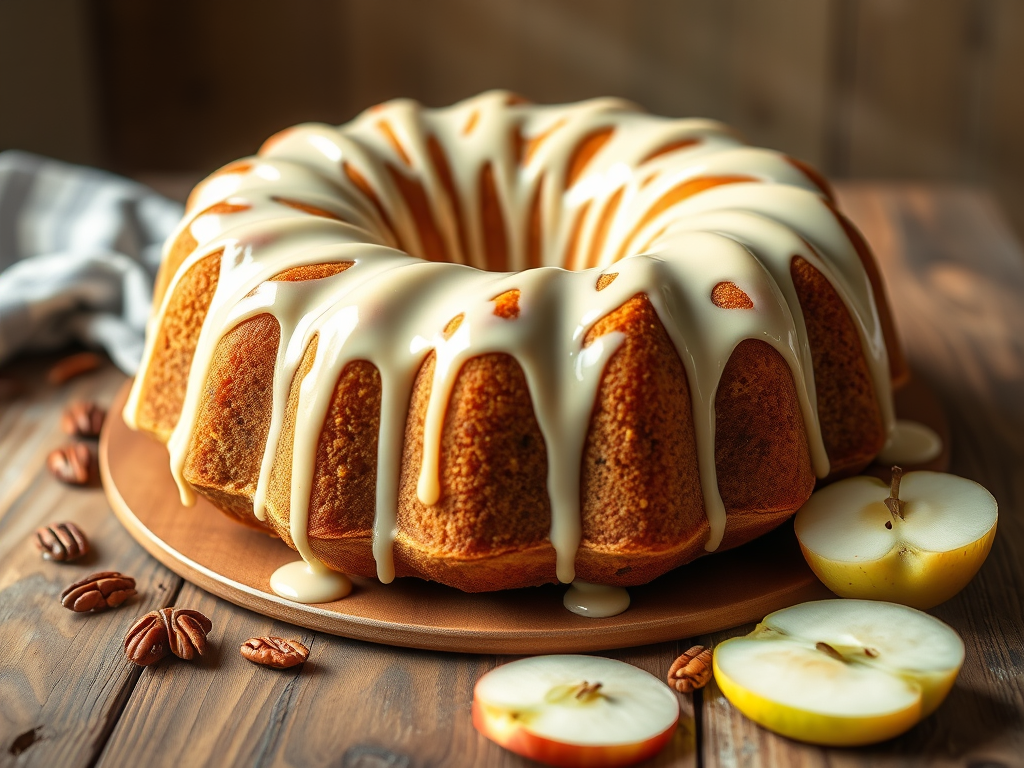 Delicious Cream Cheese Bundt Cake Recipe