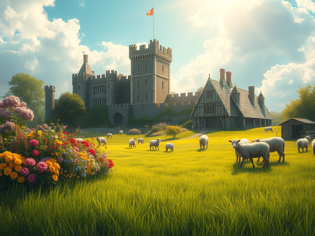 Visiting the old castle