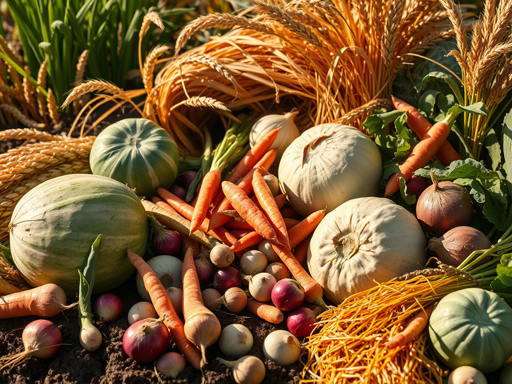 THE PLYMOUTH HARVEST by Governor Bradford