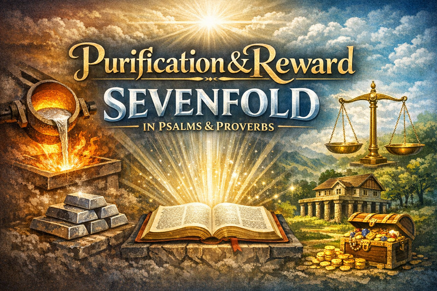 Purification and Reward: Sevenfold in Psalms and Proverbs