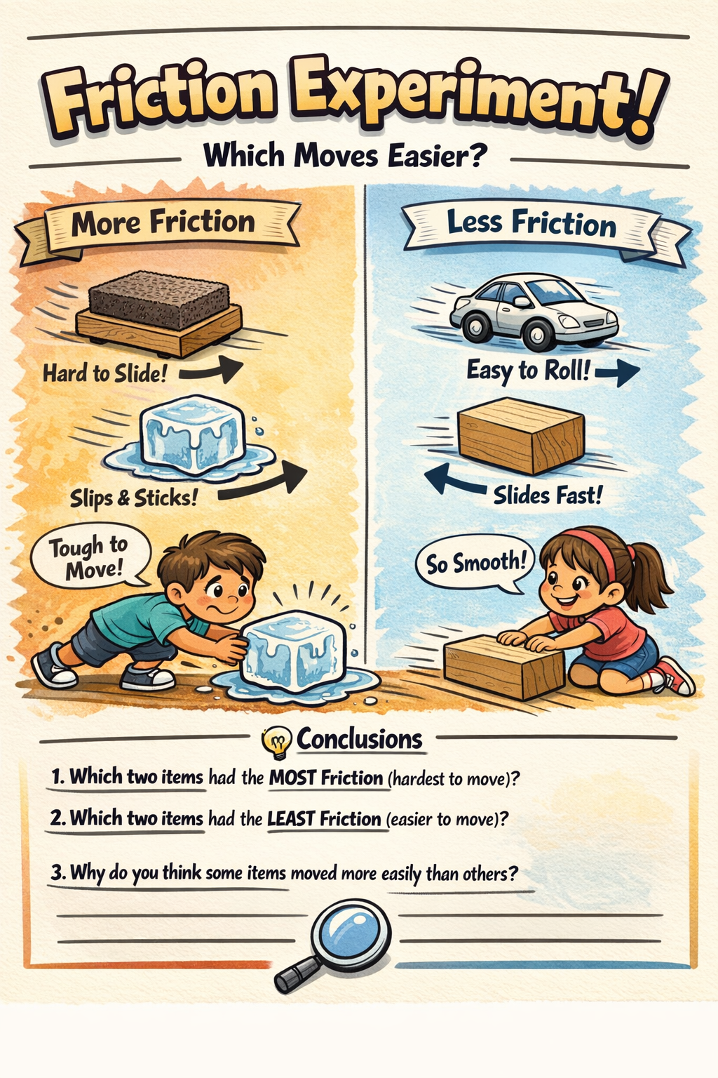 Understanding Friction: Simple Experiments for Kids