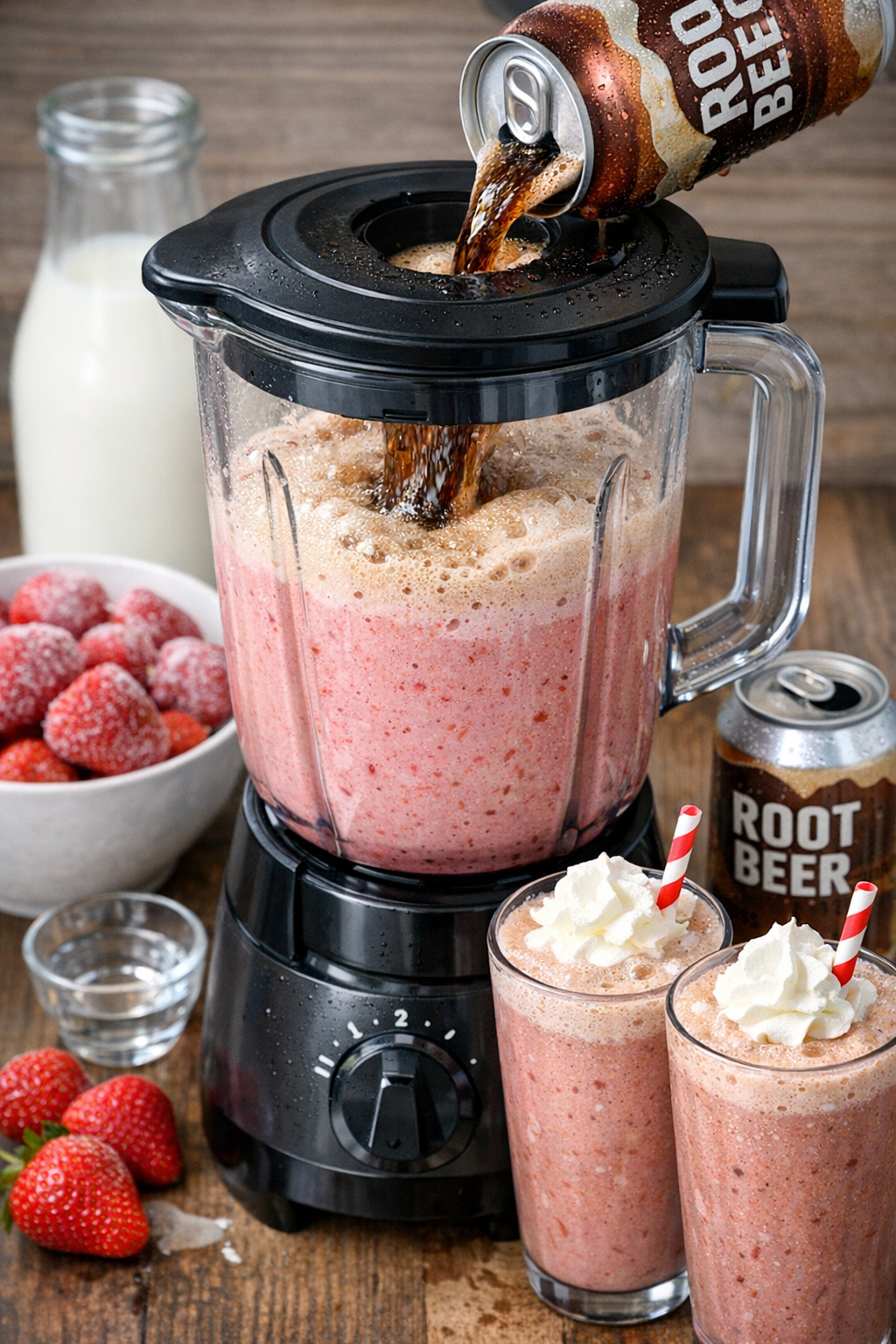Strawberry Root Beer Smoothie: A Refreshing Twist
