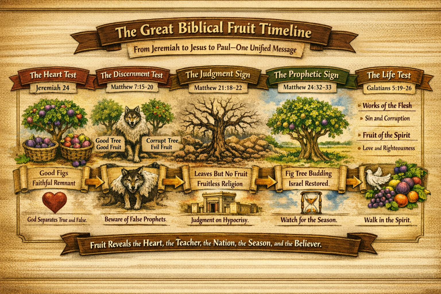 🌿 Fruit That Reveals the Heart