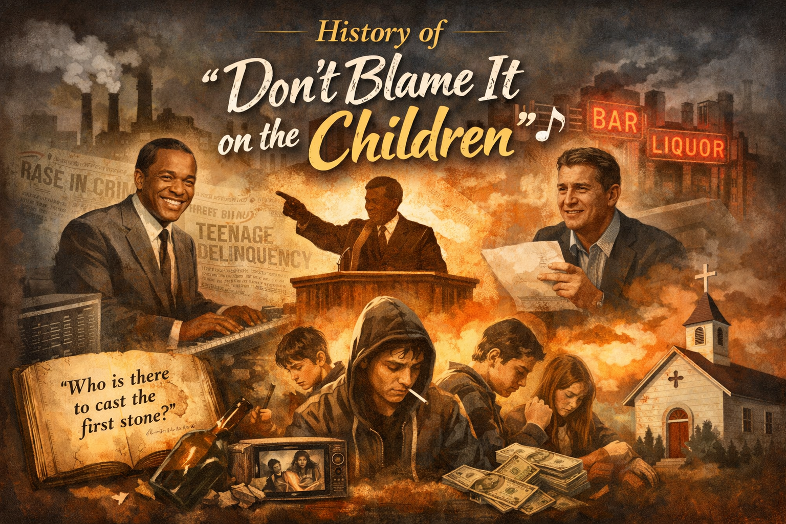 History of ”Don’t Blame it on the Children”