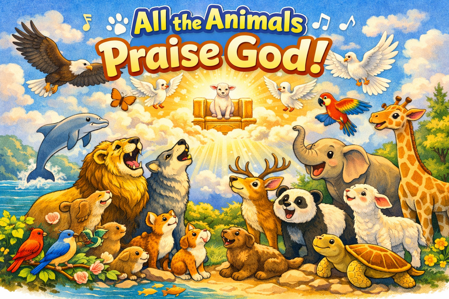 🐾 All the Animals Praise God!