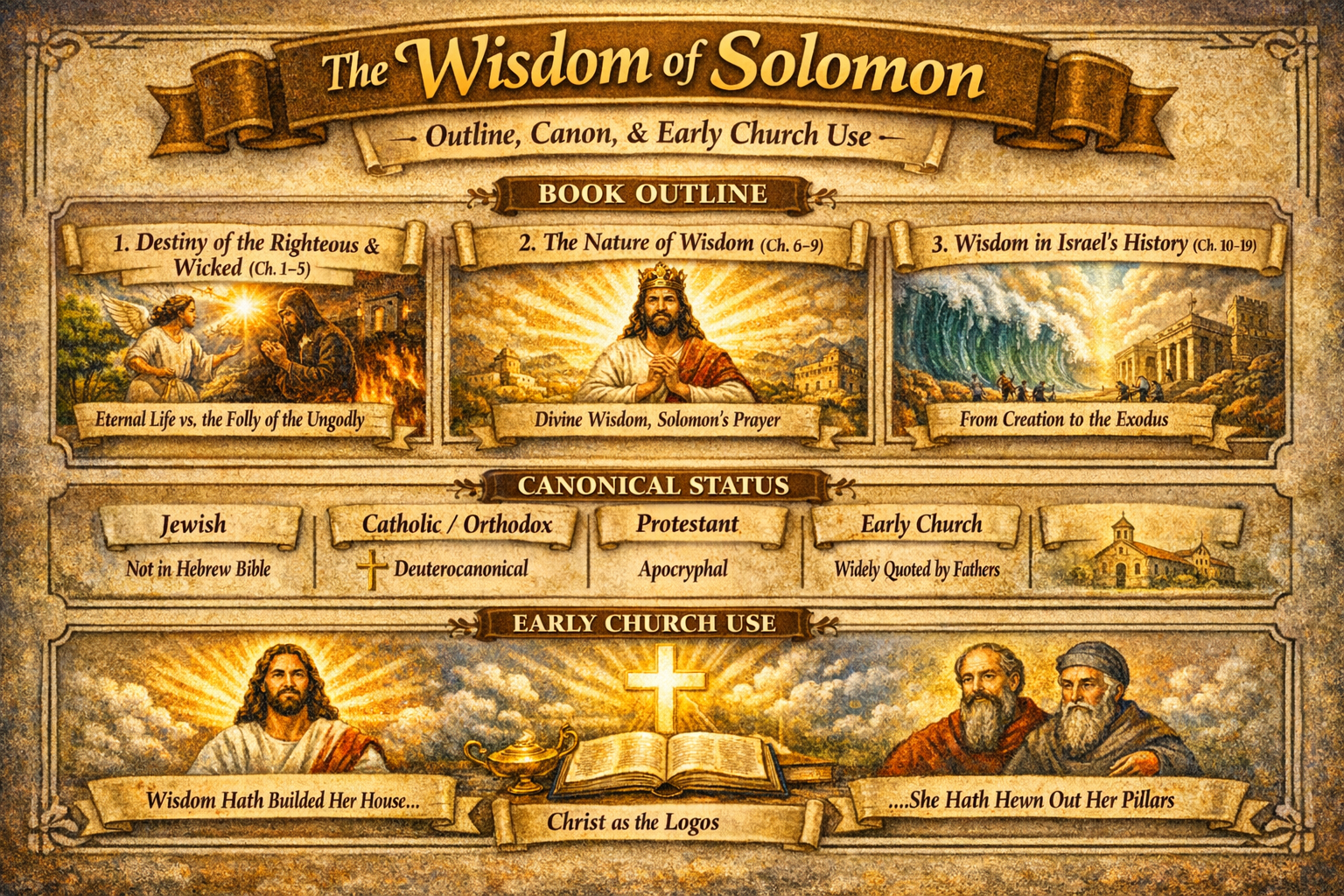 The Book of Wisdom: Bridging Hebrew and Greek Thought