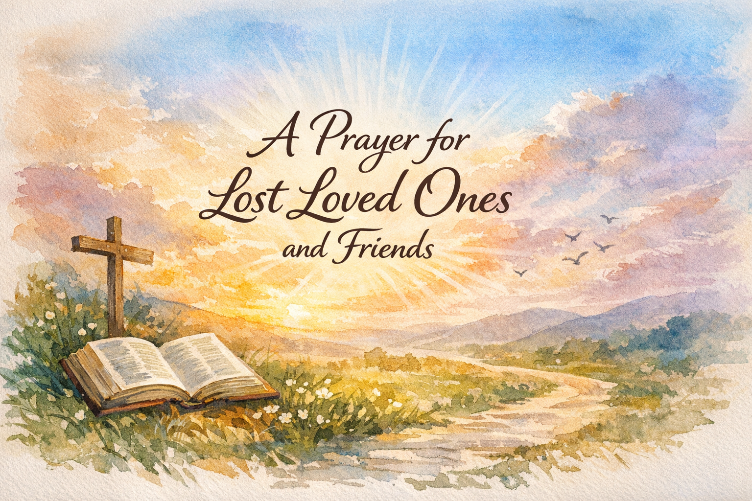 A Prayer for Lost Loved Ones and Friends