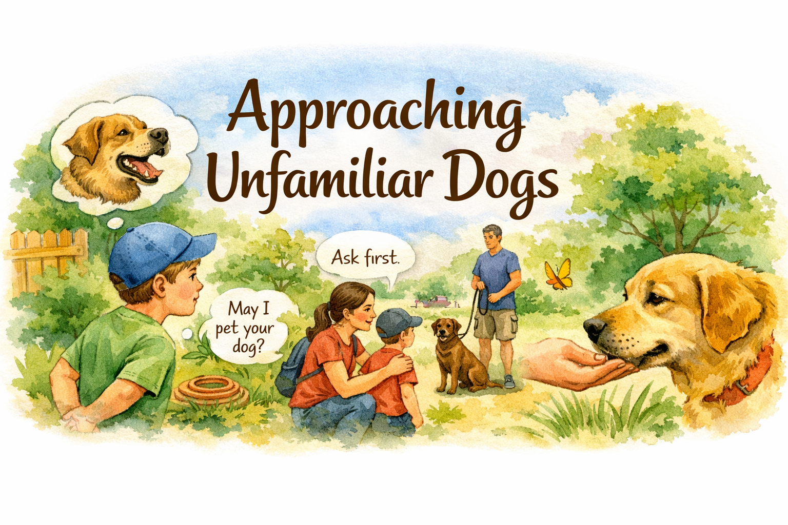 🐶 Approaching a Dog You Don’t Know