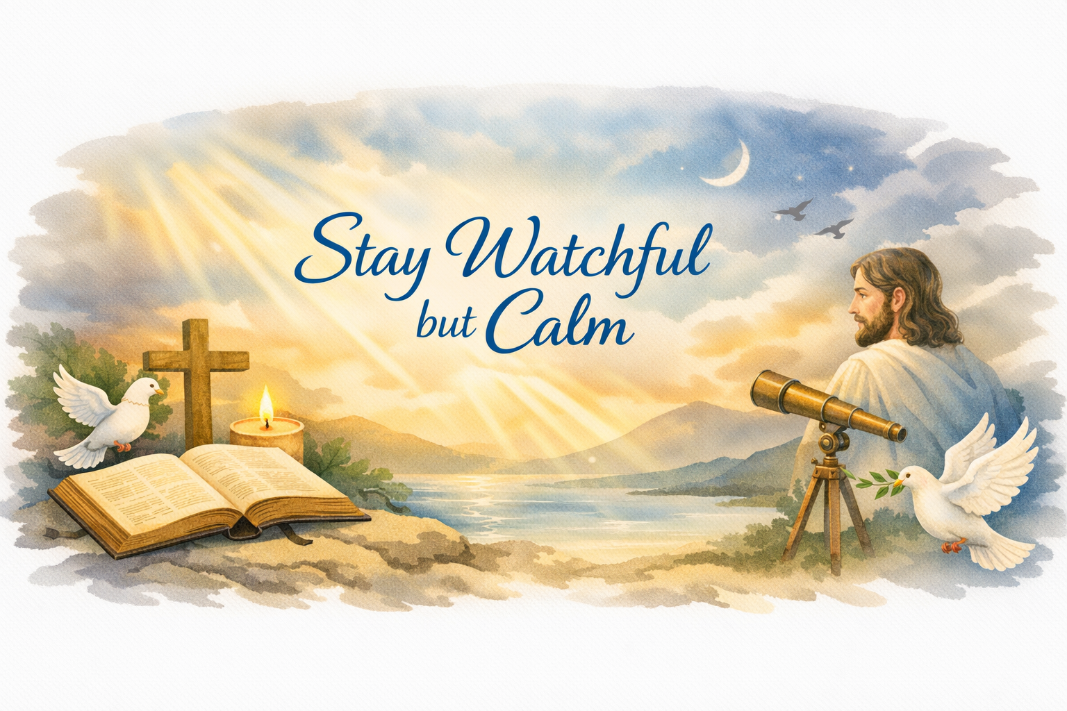 Stay Watchful but Calm in the End Times