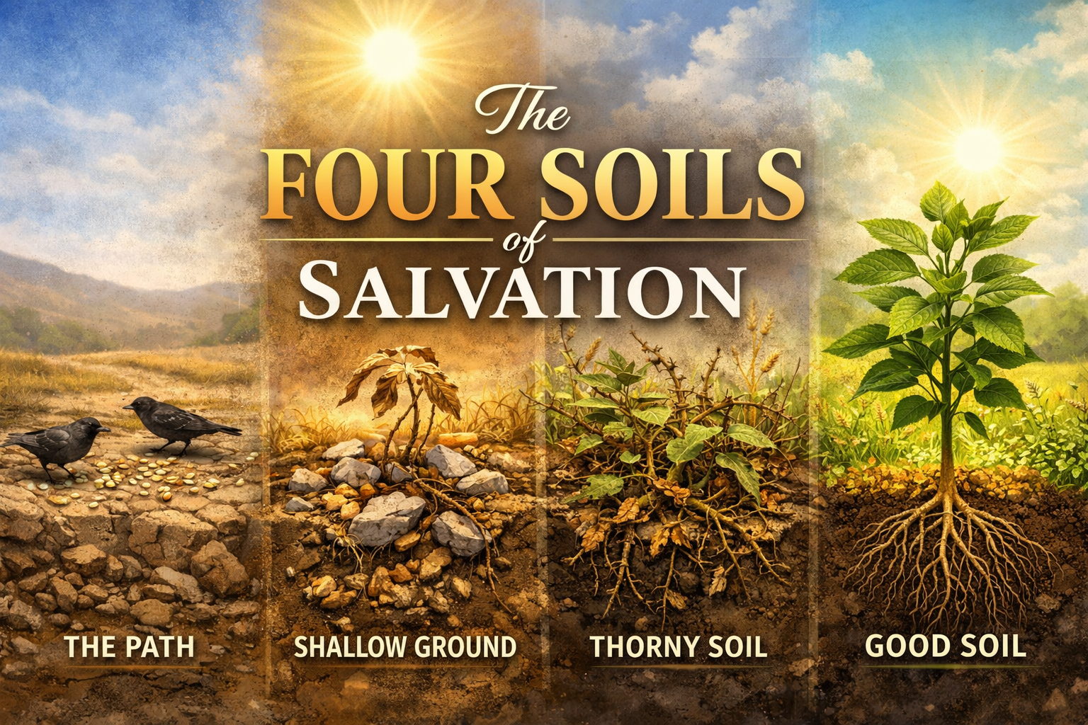 The Four Groups in the Parable of the Soils