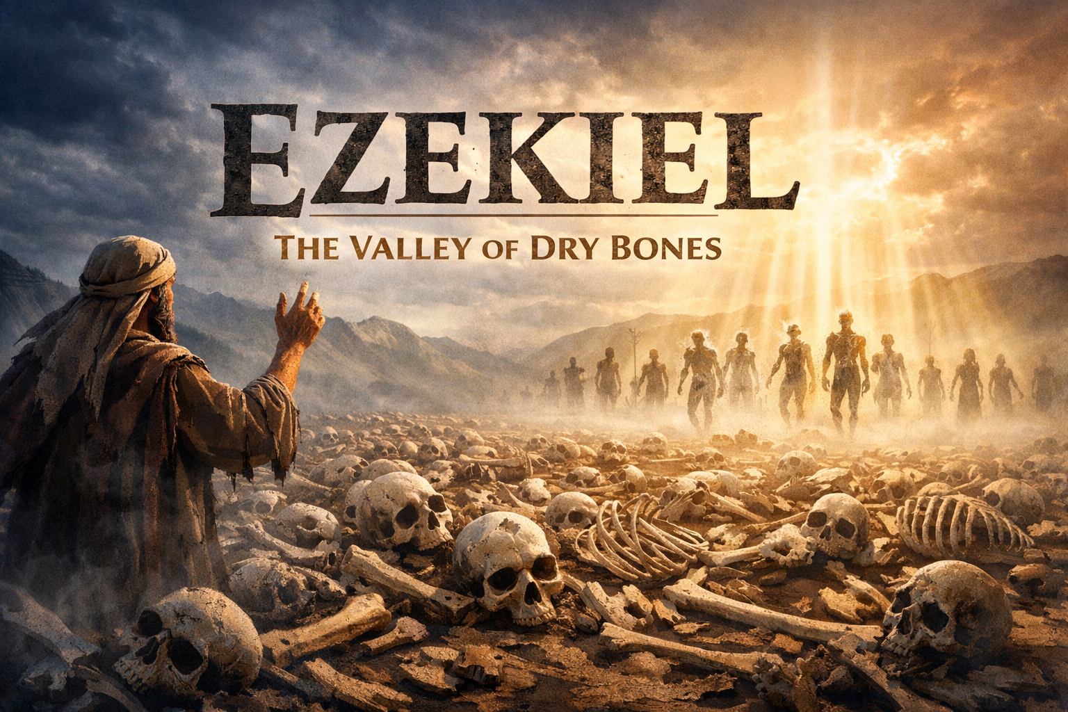 Teaching Outline: The Layers of Ezekiel 37 — From Death to Spirit‑Filled Life