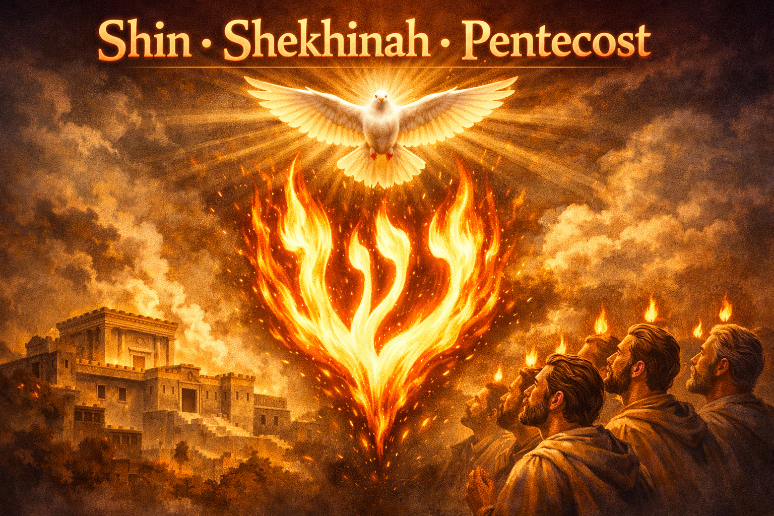 🔥Shin, Shekhinah, and Pentecost