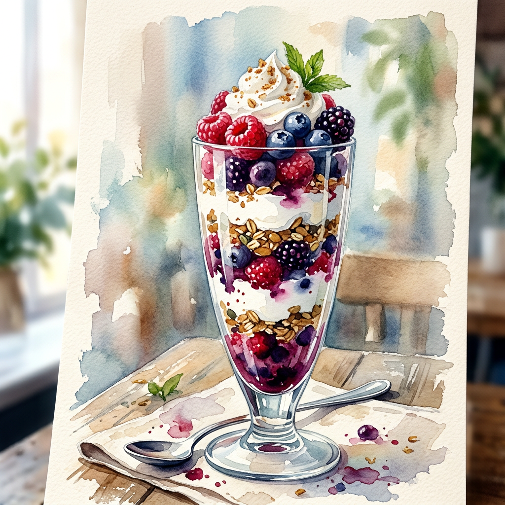 Delicious Berry Parfait Recipe for Tea Parties