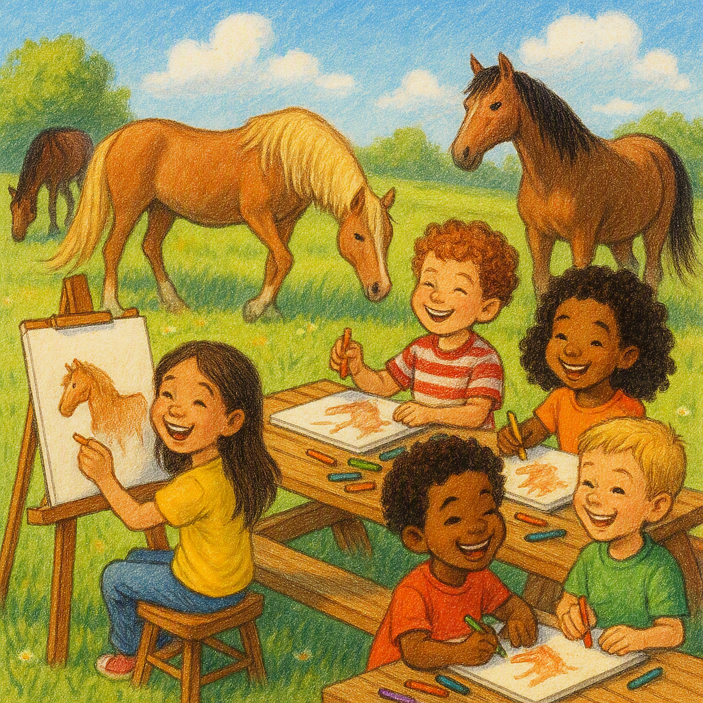 🐴 Draw a Horse Activity