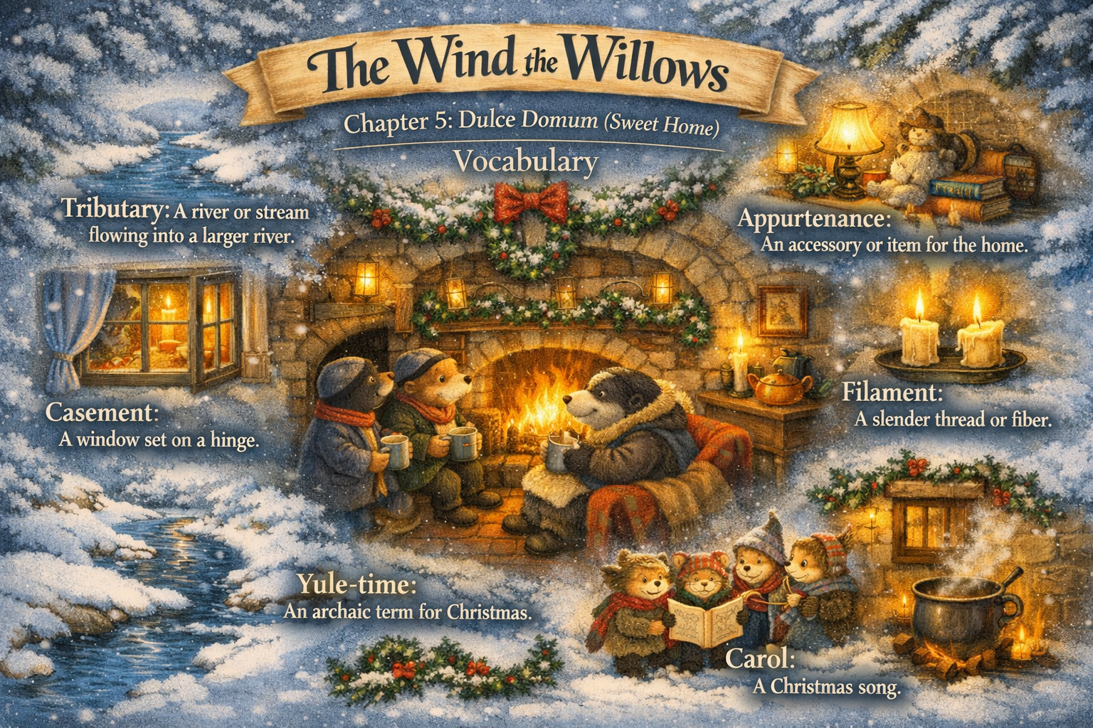 The Wind in the Willows Chapter 5 Vocabulary    
