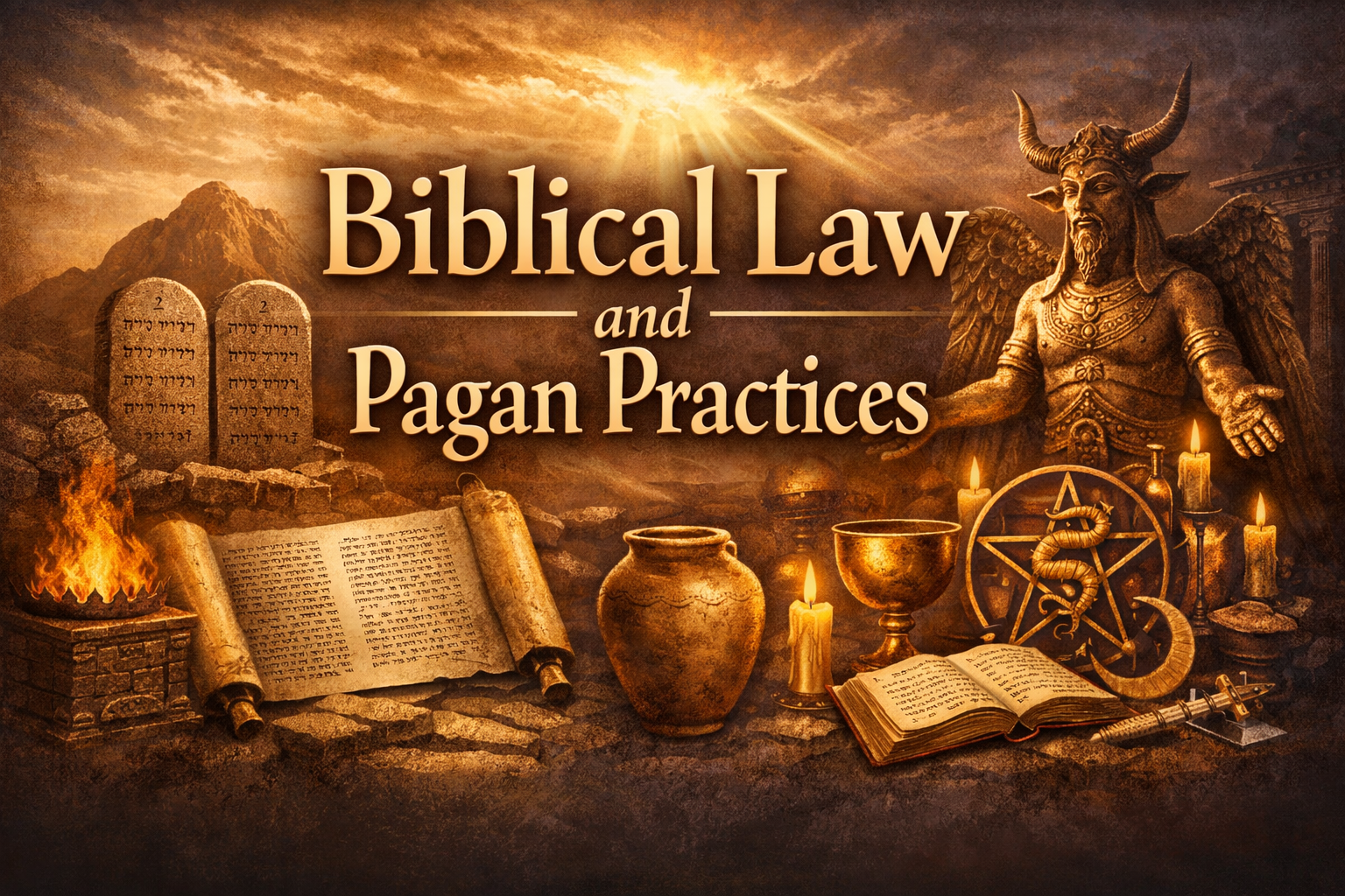🌿 Why God Gave Certain Old Testament Laws — Protecting Israel from Pagan Practice