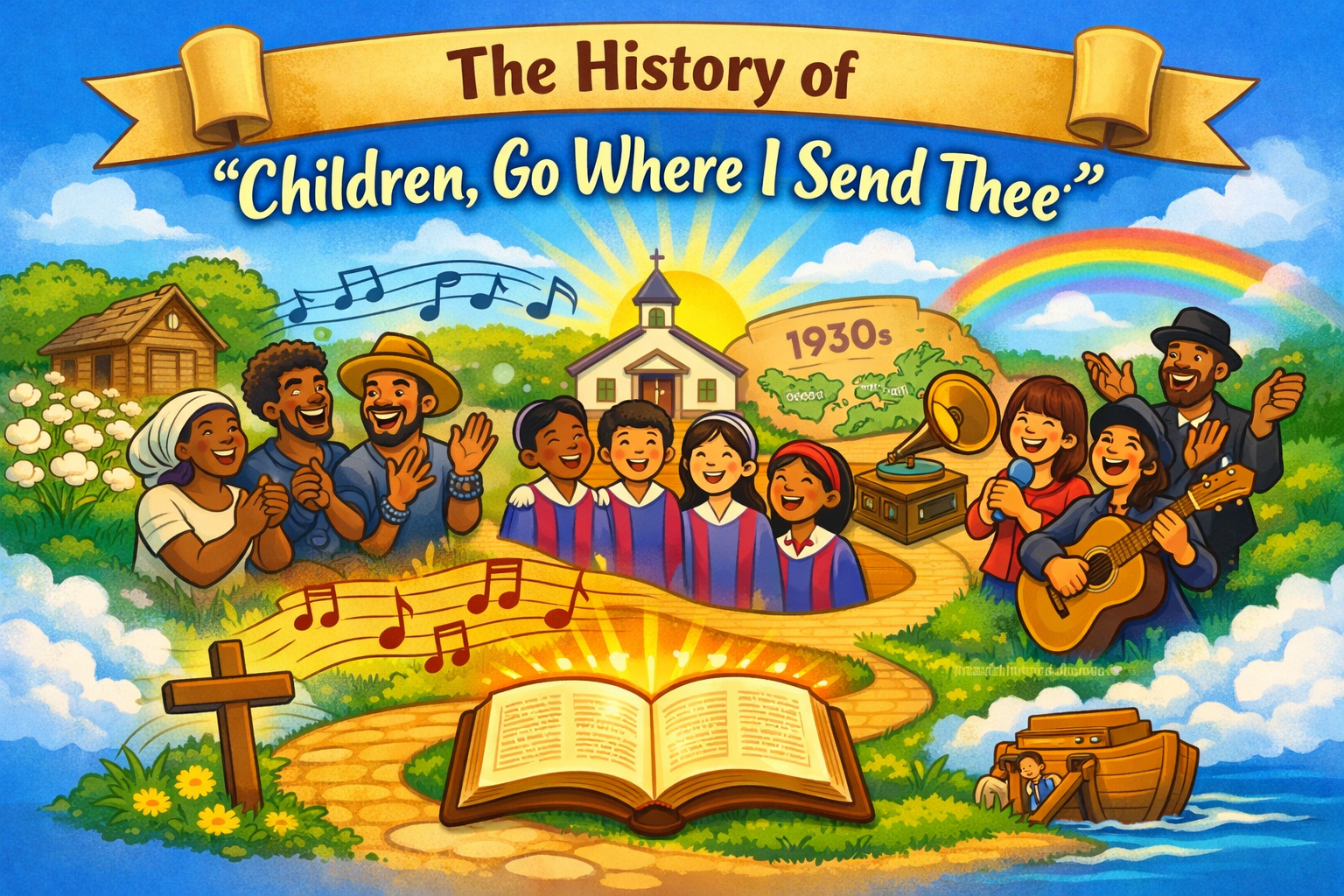 ✨The History of “Children, Go Where I Send Thee”