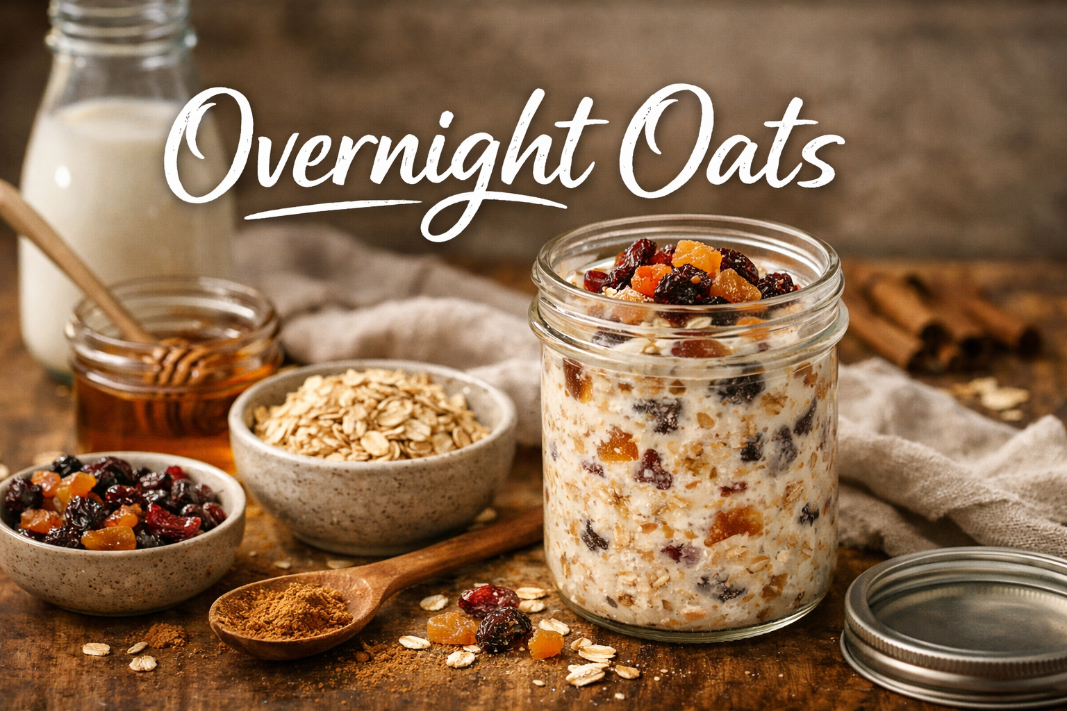 Easy Overnight Oats Recipe for a Healthy Breakfast