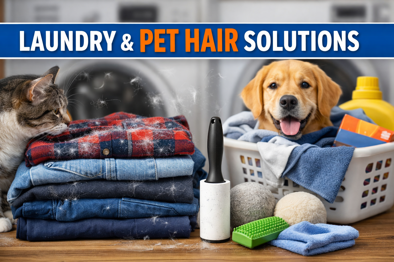 Alternatives for Reducing Pet Hair in Laundry (That Actually Work)