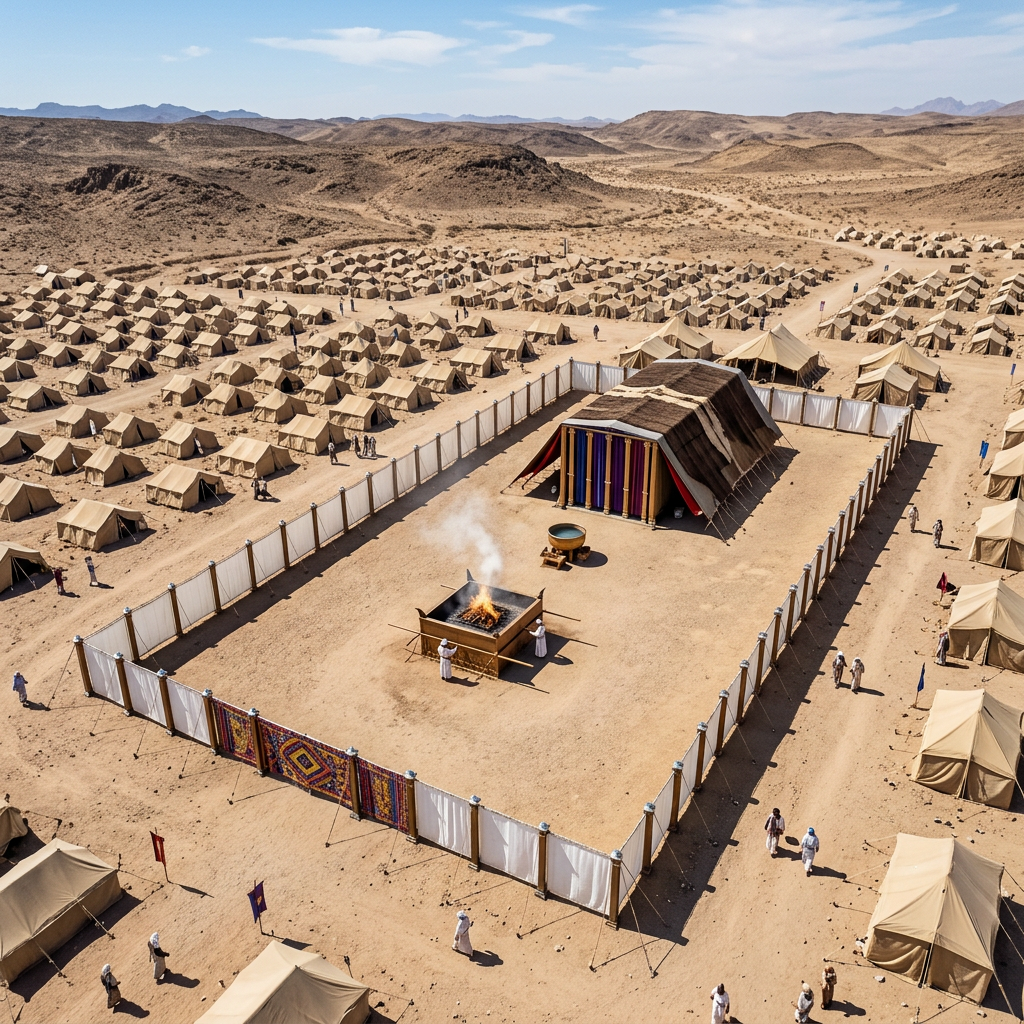 Interactive Tabernacle Diagram