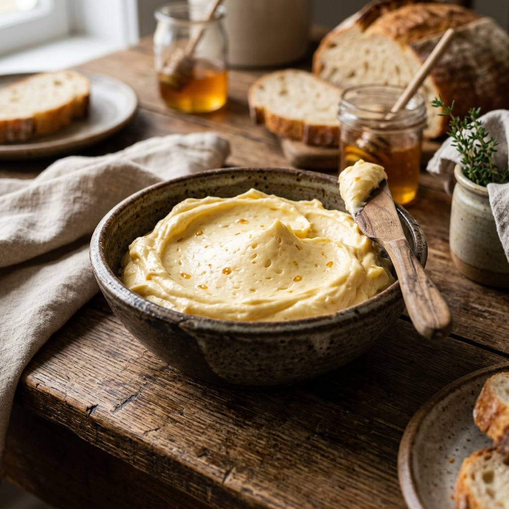 How to Make Creamy Honey Butter Spread