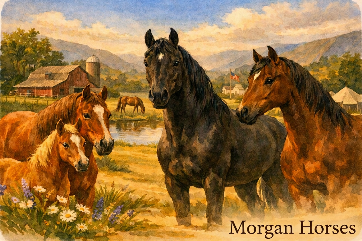 Discover Morgan Horses: Gentle Companions for Everyone