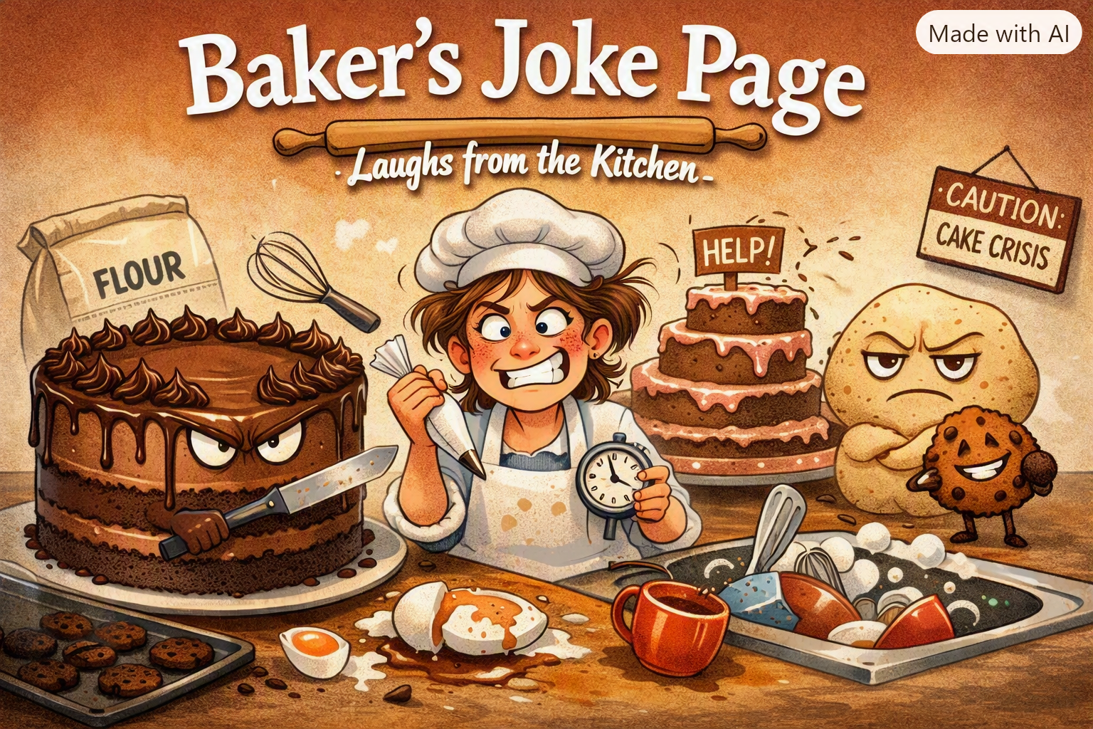 😂 Baker’s Joke Page: Laughs From the Kitchen