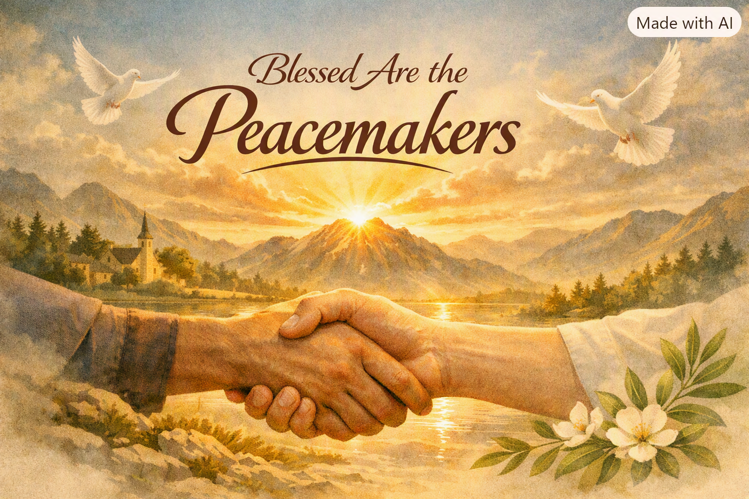 🌿 Blessed Are the Peacemakers