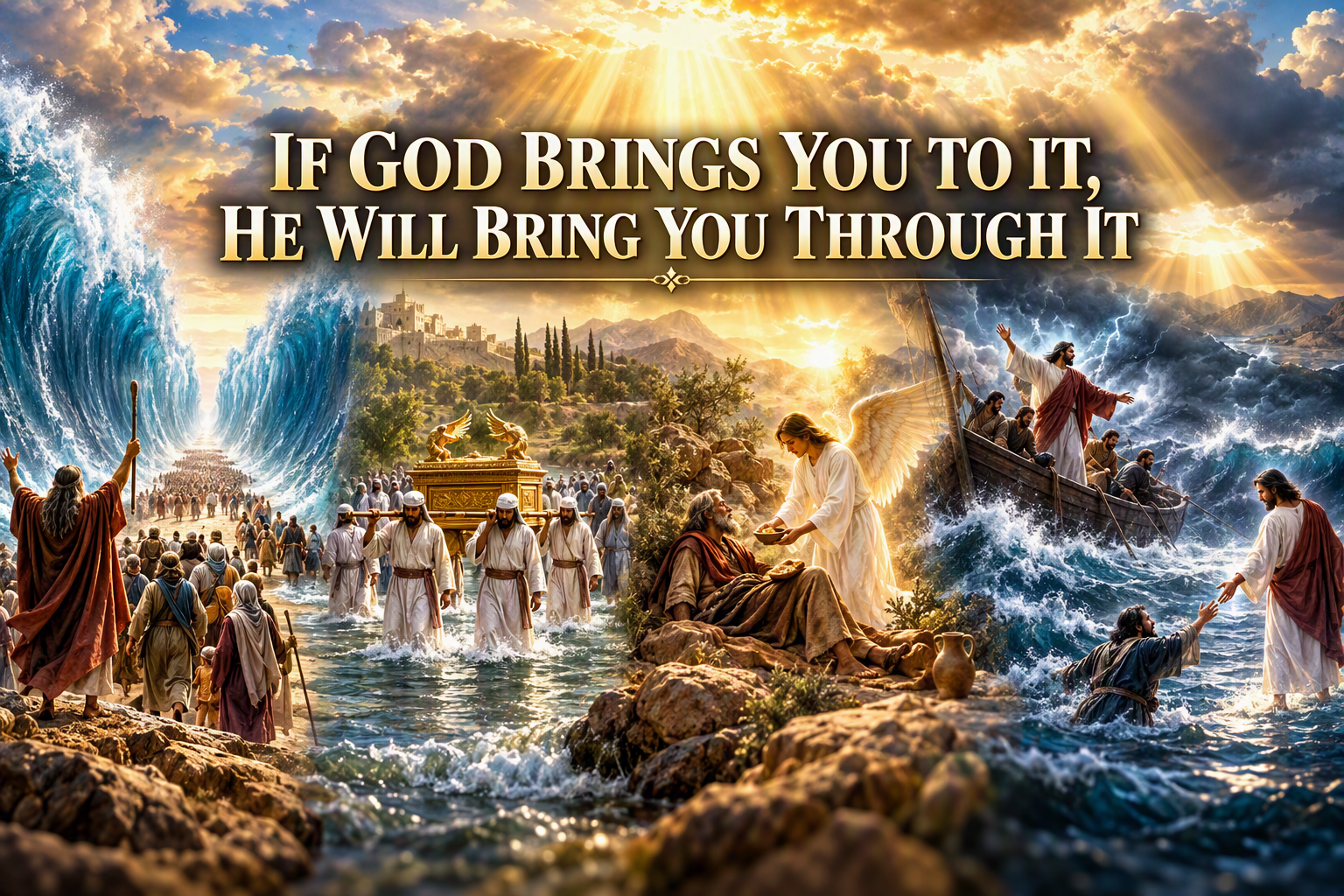 If God Brings You to It, He Will Bring You Through It